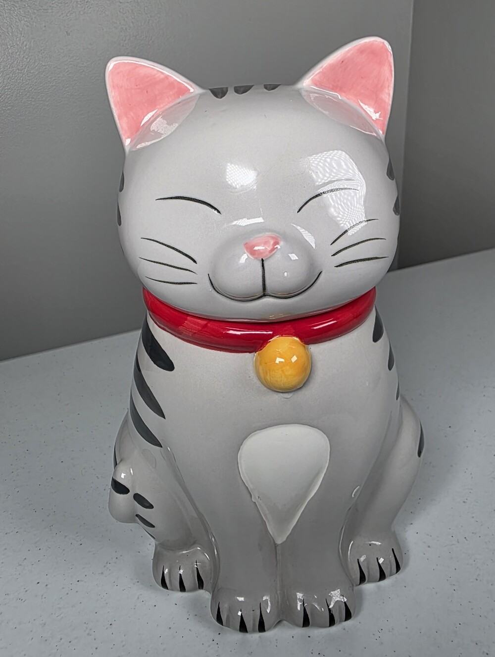 Lucky Kitty Cookie/Treat Jar